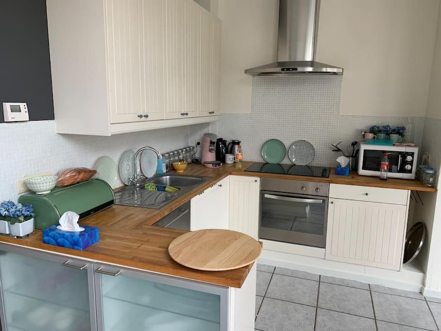 Burgerwoning Bij Brugge Villa Luaran gambar